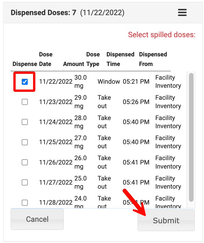 ReDispense Doses Kipu Health