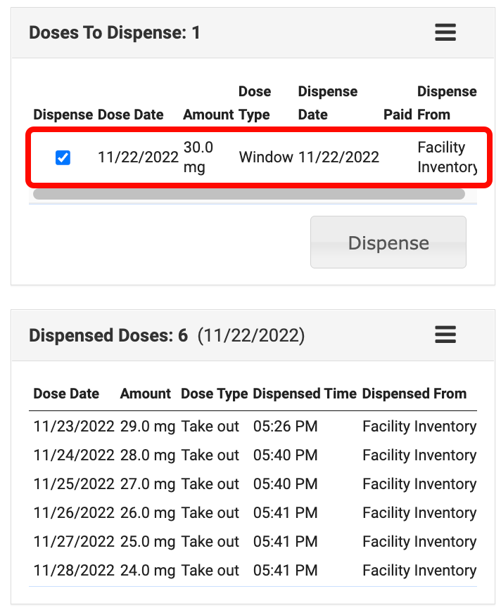 ReDispense Doses Kipu Health