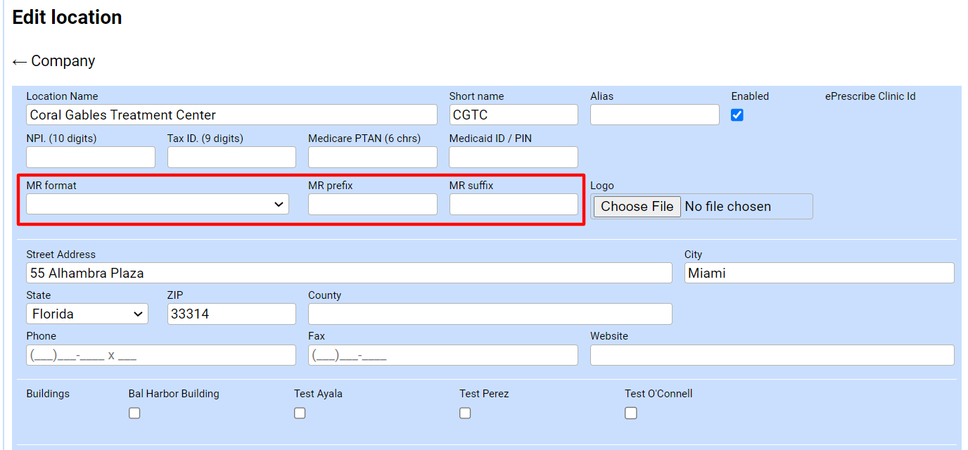 Why are new admissions not following the normal Medical Record Number