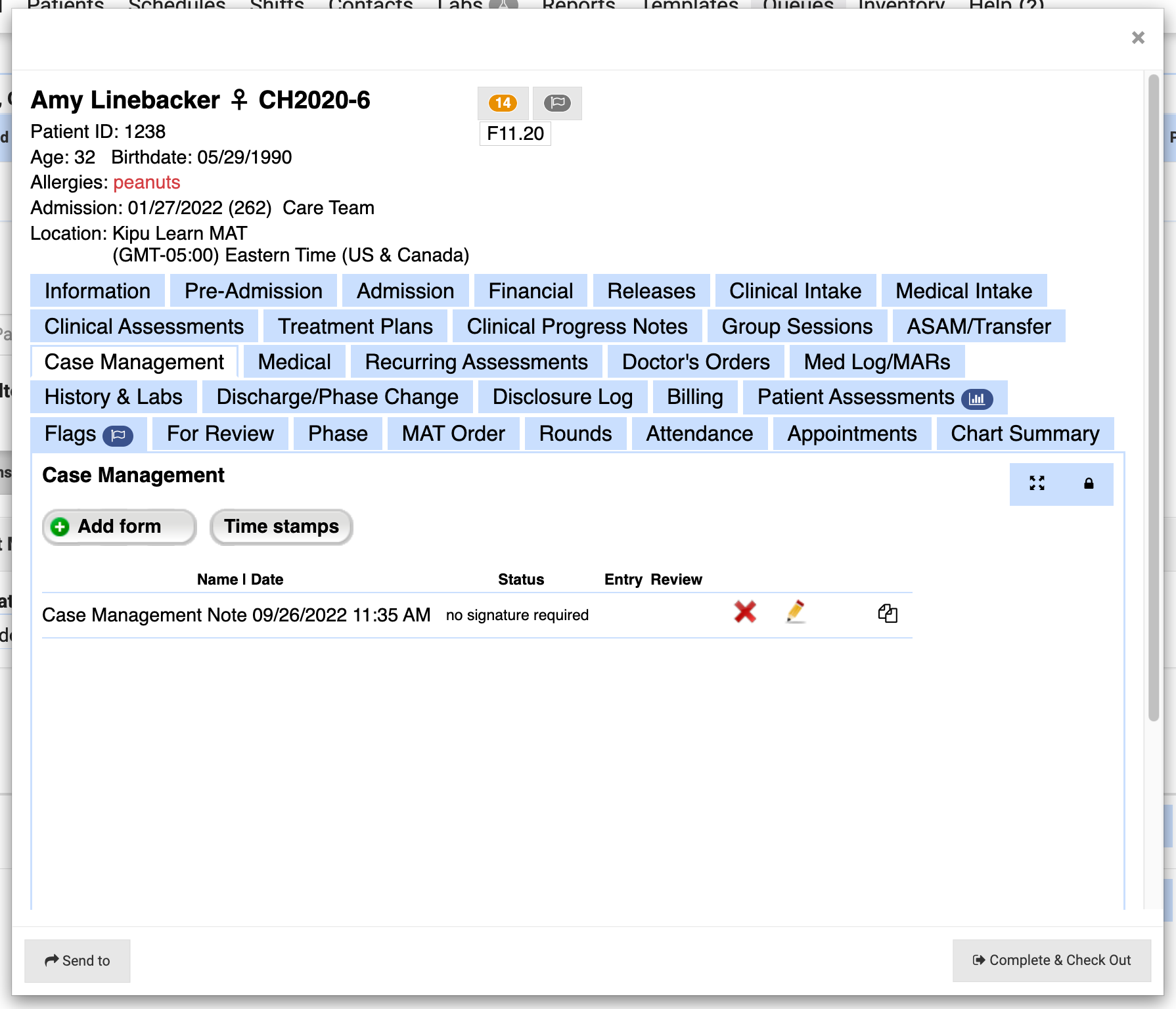 Manage Patients In Standard Queue [MAT] Kipu Health